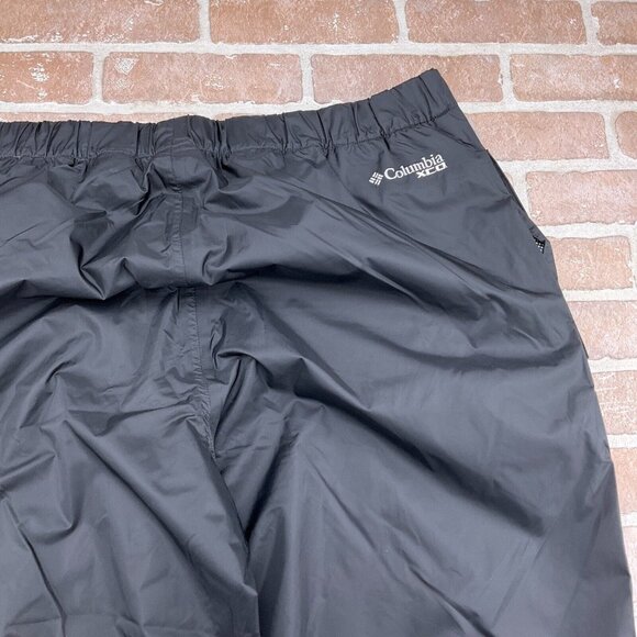 Columbia XCO Pants Men 2XLarge 42Wx34L Black Rain‎ Stom Dry Nylon Softshell - Picture 14 of 15